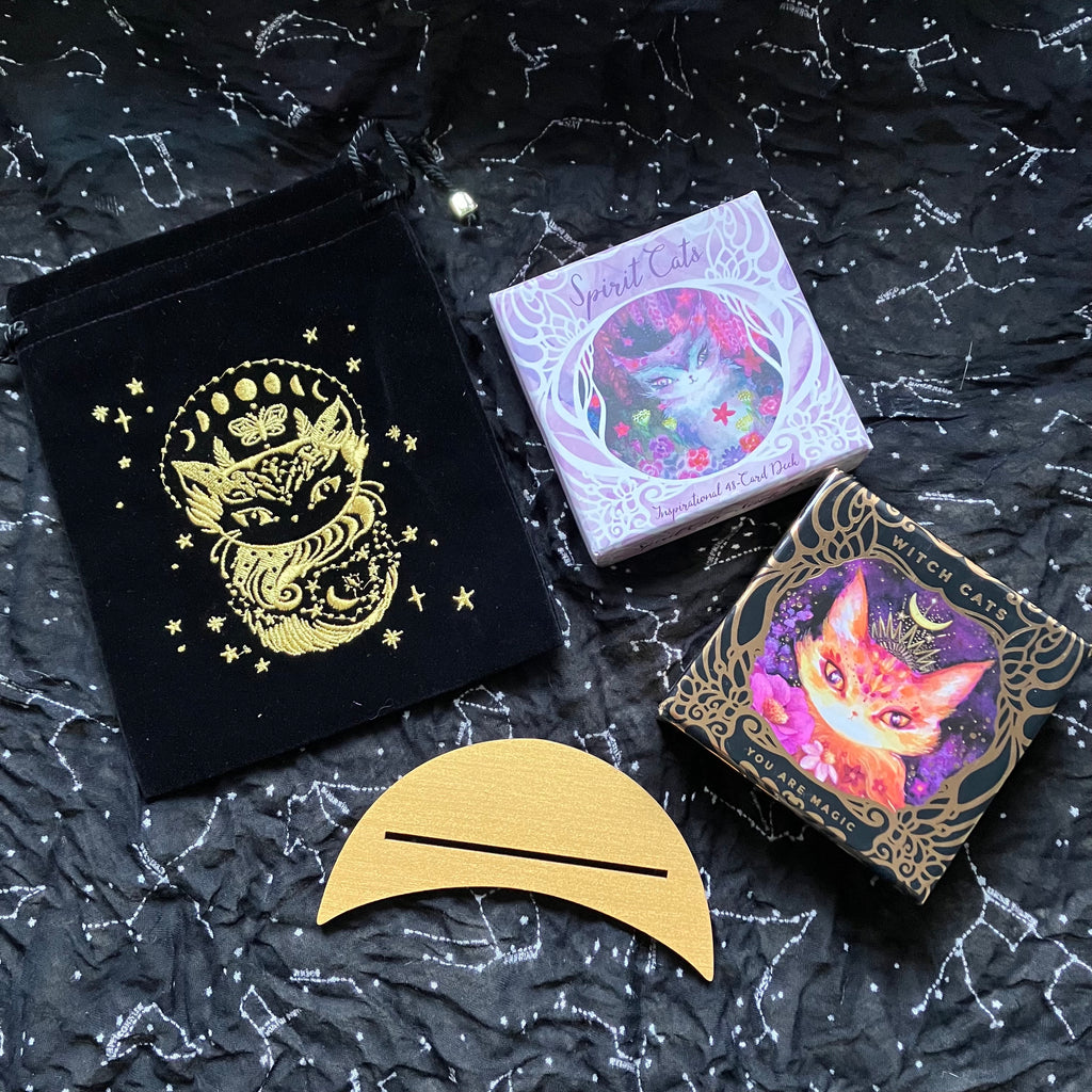 Witch and Spirit Cat Oracle Gift Sets