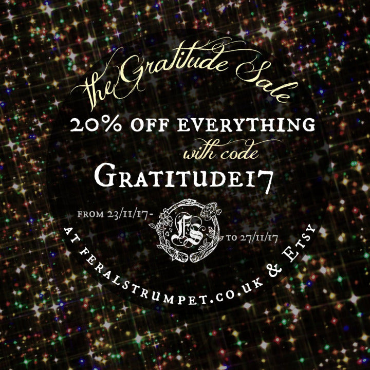 The Gratitude Sale Starts Thursday!